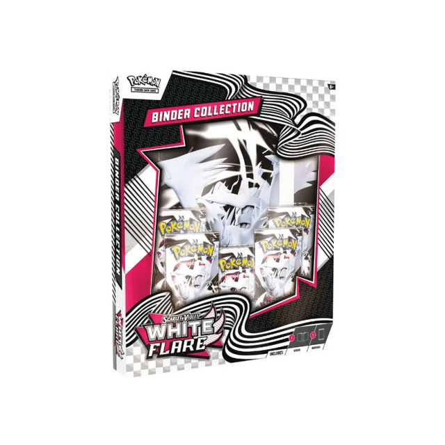 White Flare Binder Collection
