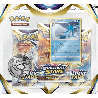 Brilliant Stars 3 Pack Blister - Glaceon